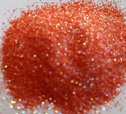 Light Orange Cosmetic Glitter Australian Coral, 10 Gram Jar –